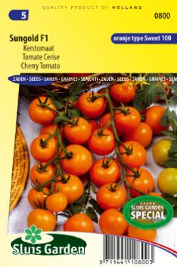 Tomaat Sungold F1 (Solanum) 10 zaden